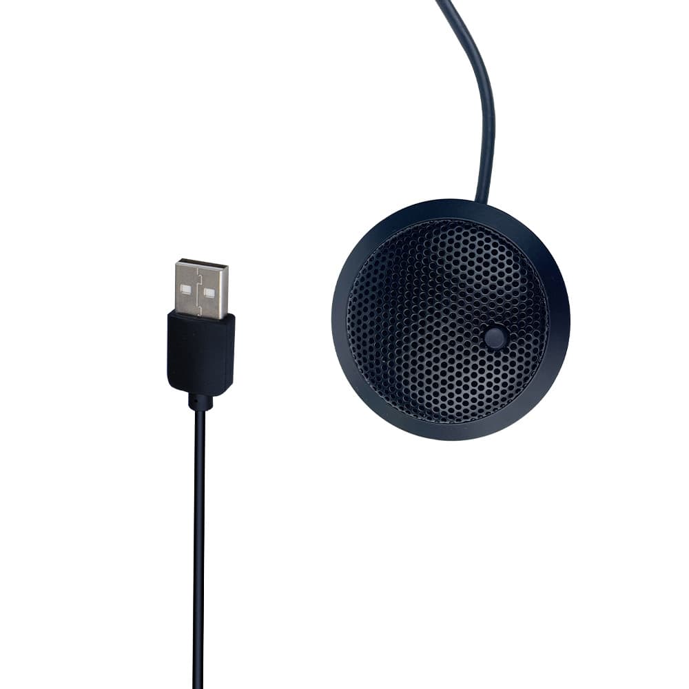 USB Condenser Microphone with Mute Button for Desktop Computer Conference Gaming Live Streaming Voice Microphone