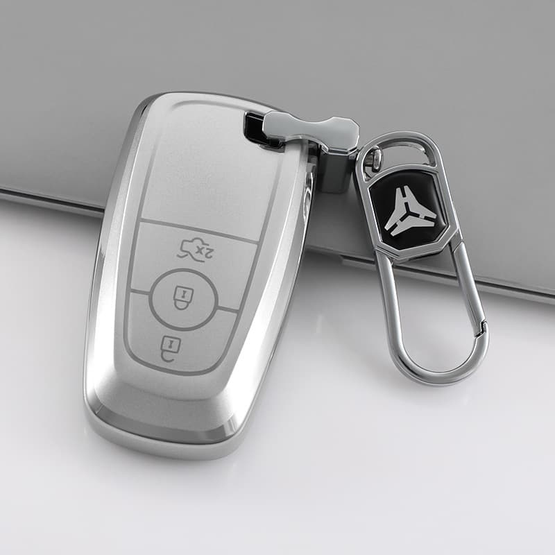 Suitable for Ford Edge 3-button key case, Mondeo, Taurus, Mustang, Lincoln Z, Adventurer, Navigator key case cover