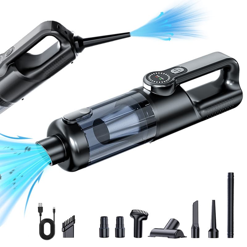 Amazon Hot Selling Cordless Home Vacuum Cleaner with 17000pa Strong Suction, High Power Portable Handheld Vacuum