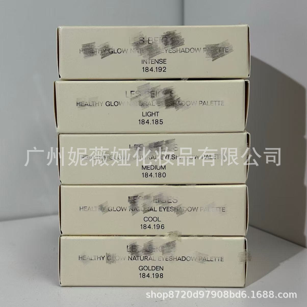 Cross-border foreign trade five-color eye shadow palette 4.5g formal beige fashion eye palette big brand spot wholesale exclusive