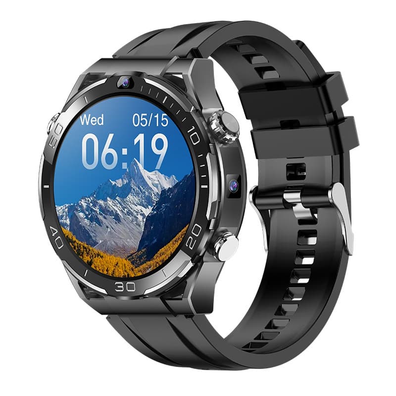 T7 Android Smart Watch 4G Full Netcom Calling Watch 1.5-inch AMOLED Dual Camera 6G+128G Memory