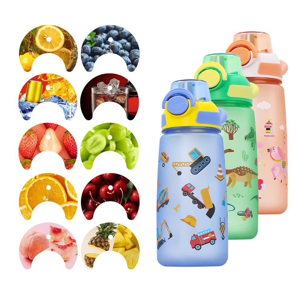 Strictly Selected Scented Cup Creative Water Cup Tritan Summer High Appearance Level for Women Children Sports with Straw Handle Portable