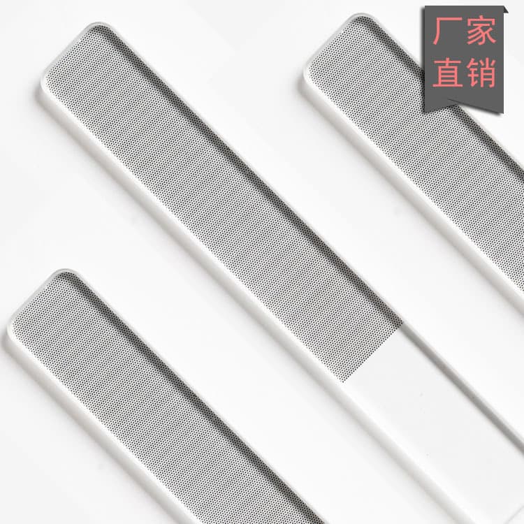 Manicure Tool Transparent Korean Nano Nail File Square Polishing Miracle Nano Polishing Strip