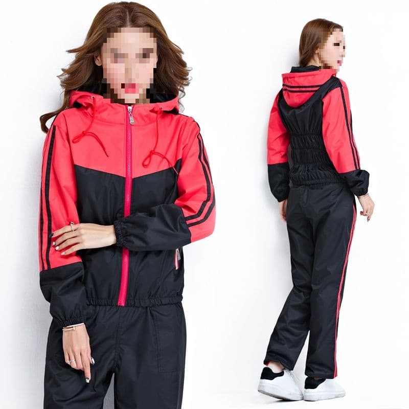 Women's Sweat-Inducing Pants, Slimming Leg Sweat-Inducing Running Weight Loss Exercise Fat Burning Pants, High-Waisted Fitness Suit