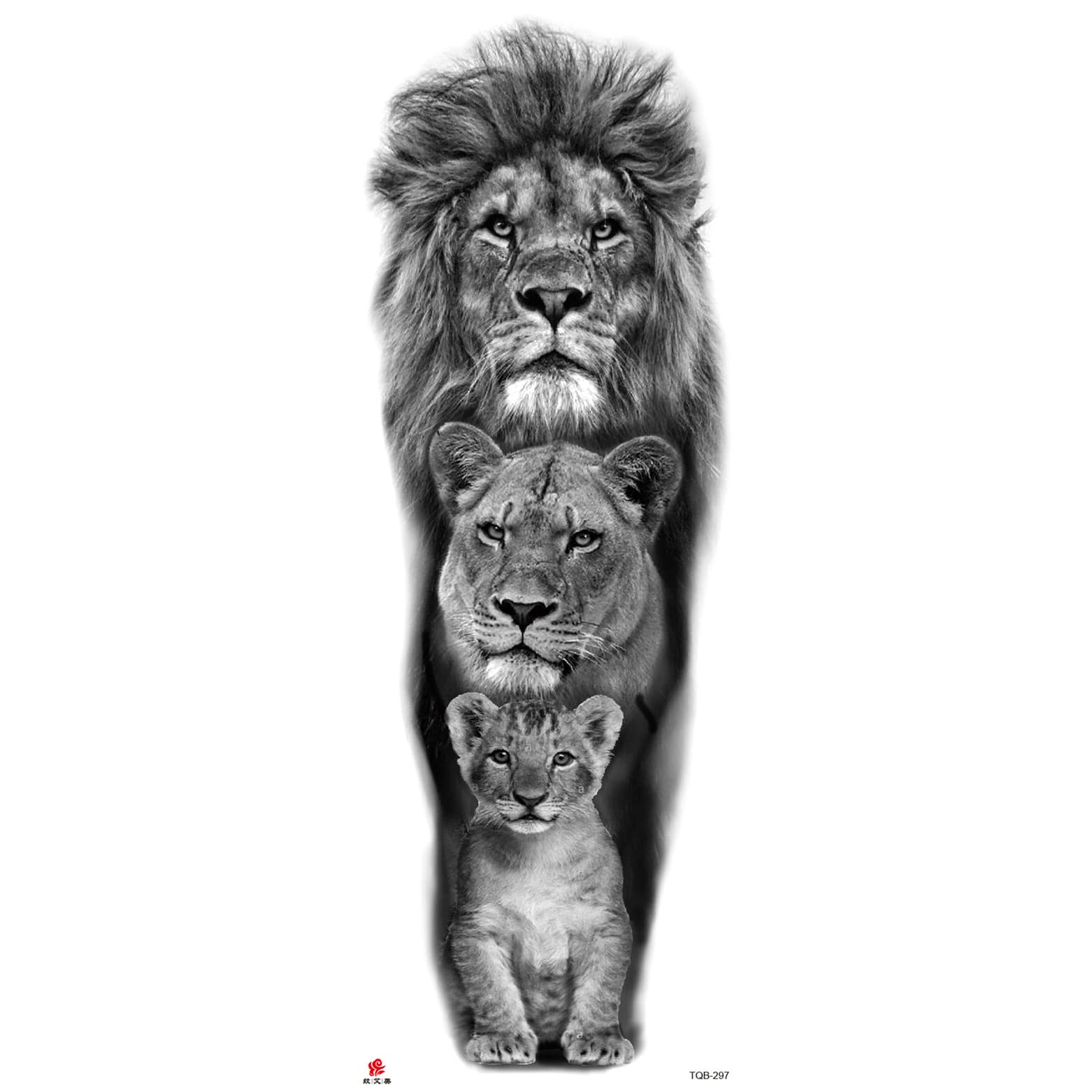 Full Arm Tattoo Sticker Manufacturer Wholesale Stock Waterproof Temporary Tattoo Paper Cross-border Supply Tattoo Sticker