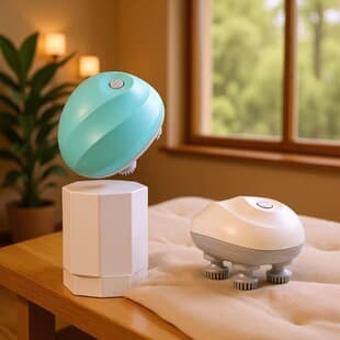 Cross-border Head Massager, Electric Kneading and Vibration Massage Device, Scalp Massager, Dragon Claw Hand, Scalp Kneading Massage Machine