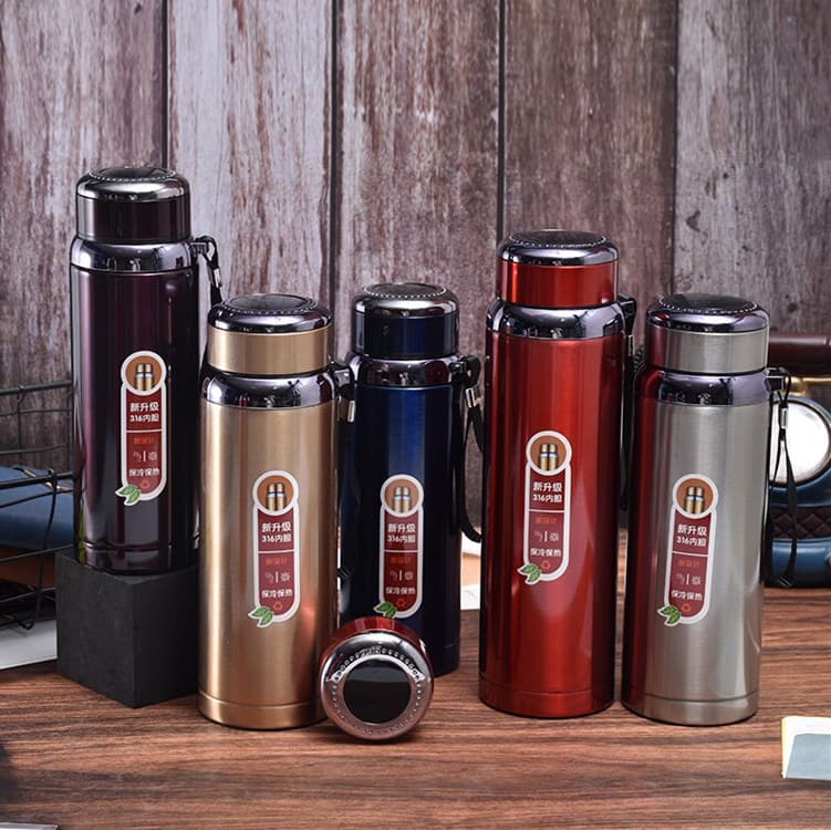 Star Pot 316 Stainless Steel Large Capacity Insulated Water Bottle for Men and Women Outdoor Sports Water Bottle Custom Logo Advertising