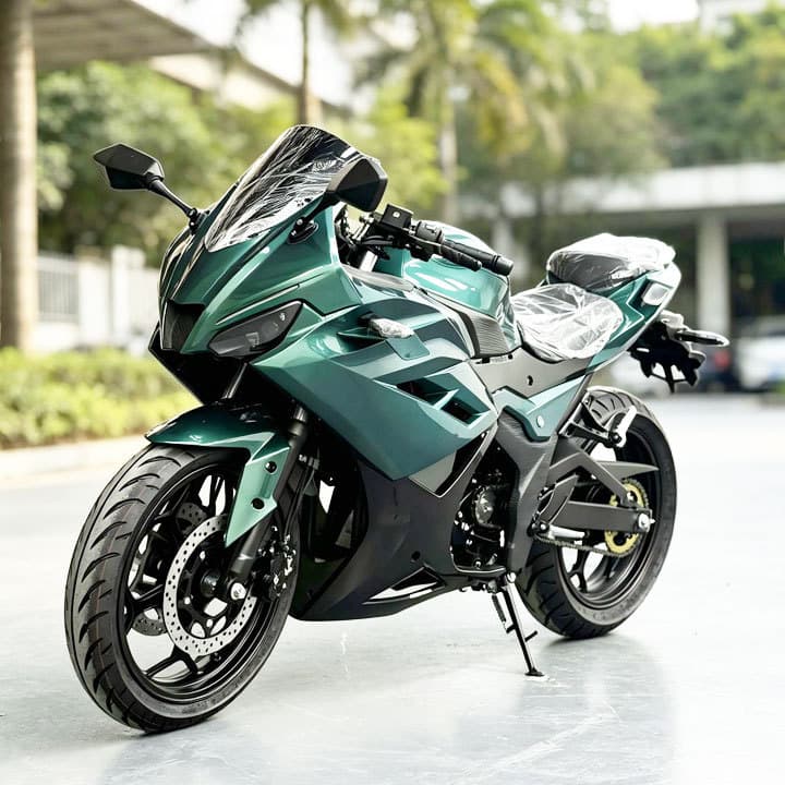 Factory Electric Motorcycle Chain Drive Off-Road Bike 72V Electric Motorcycle Long Range King 5000W Large Motor Export Model
