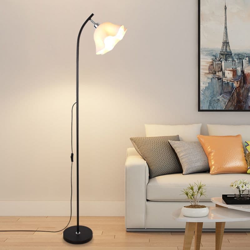 Floor lamp for living room, sofa side, vertical lamp, Nordic minimalist modern bedroom bedside lamp, popular study reading lamp