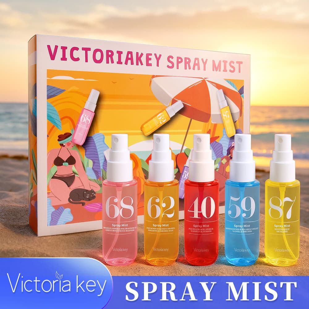 [Foreign Trade] Digital Perfume, Beach Brazil Body and Hair Fragrance Spray, Alcohol-Free