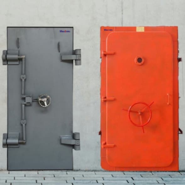 Moisture-proof sealed steel explosion-resistant door, explosion-proof fire doors and windows, steel leak-proof explosion-resistant doors and windows.