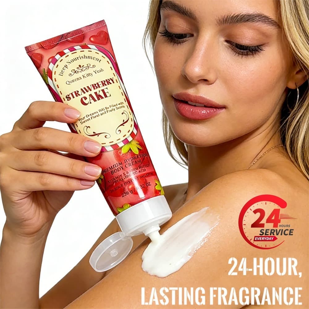 Cross-Border Foreign Trade Body Lotion with Fruit Oil and Vitamin E, Moisturizing Body Lotion, Nourishing Body and Hand Cream