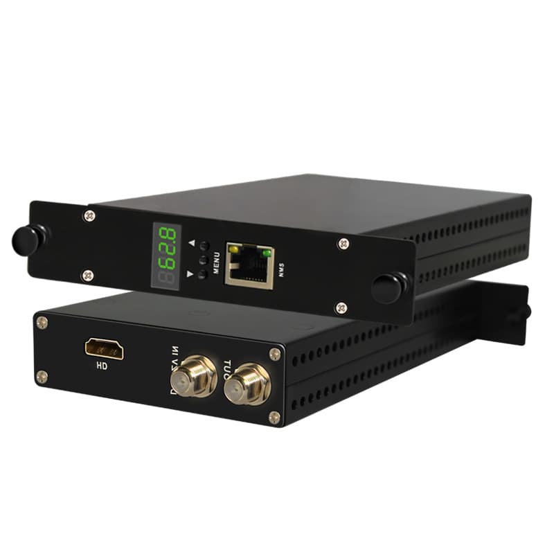Single-channel high-definition digital modulator (DTMB) engineering unit hotel monitoring system front end DTMB DVB-C DVB-T