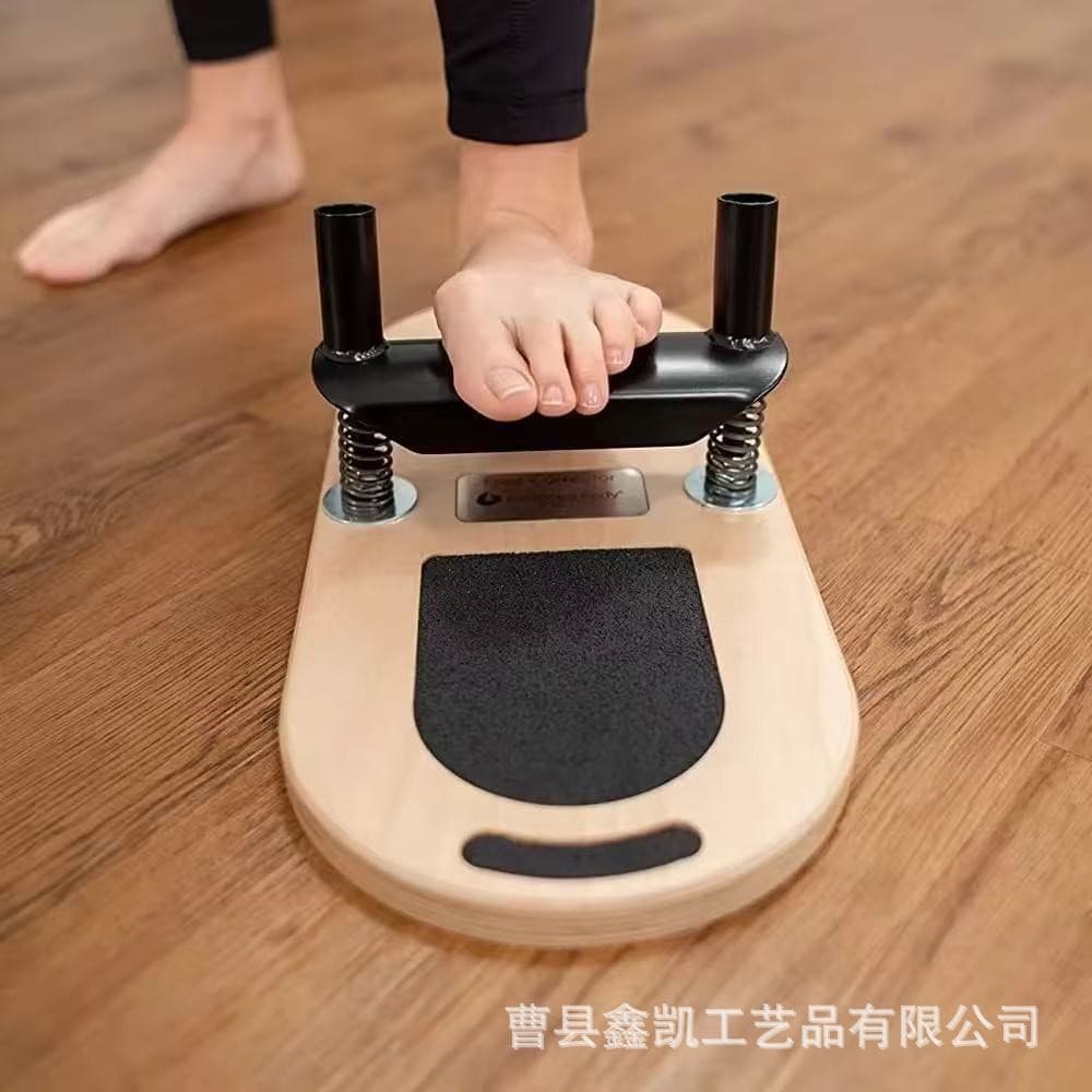 In Stock Wooden Pilates Foot Arch Trainer Lower Limb Ankle Wooden Training Board Solid Wood Foot Strength Trainer