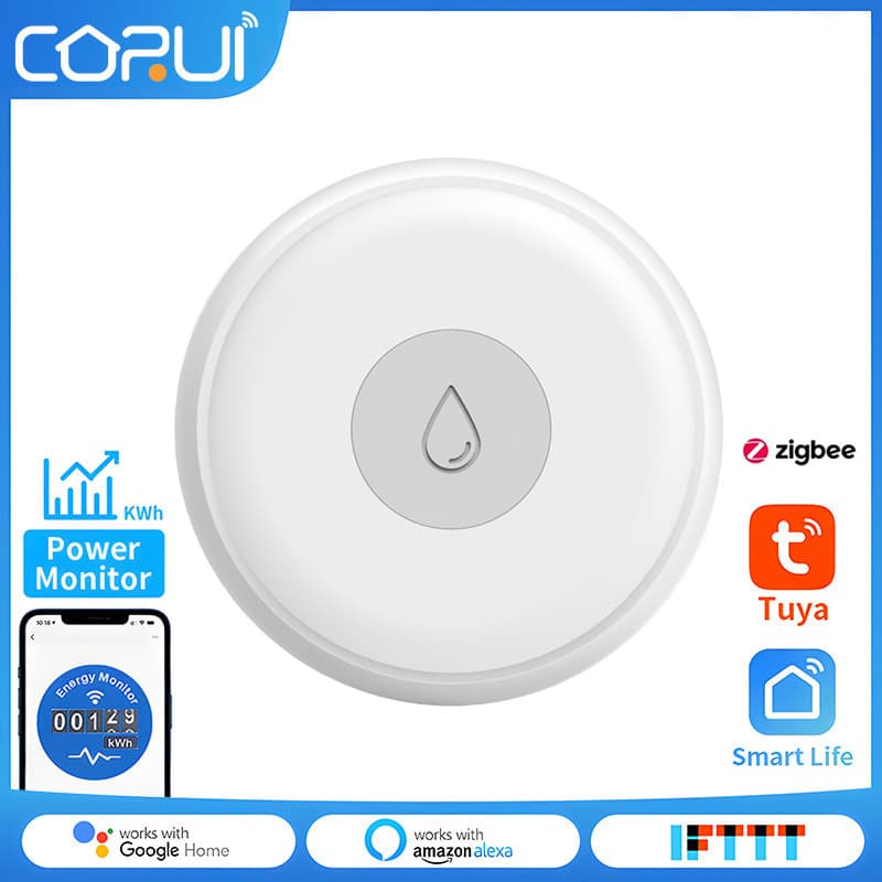 Zigbee Wireless Water Leak Sensor, Home Automation Scene Safety Alarm
