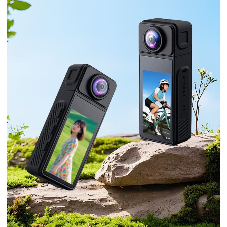2K Magnetic Thumb Action Camera WiFi Helmet Recorder Outdoor Cycling Pocket Camera Pet Camera