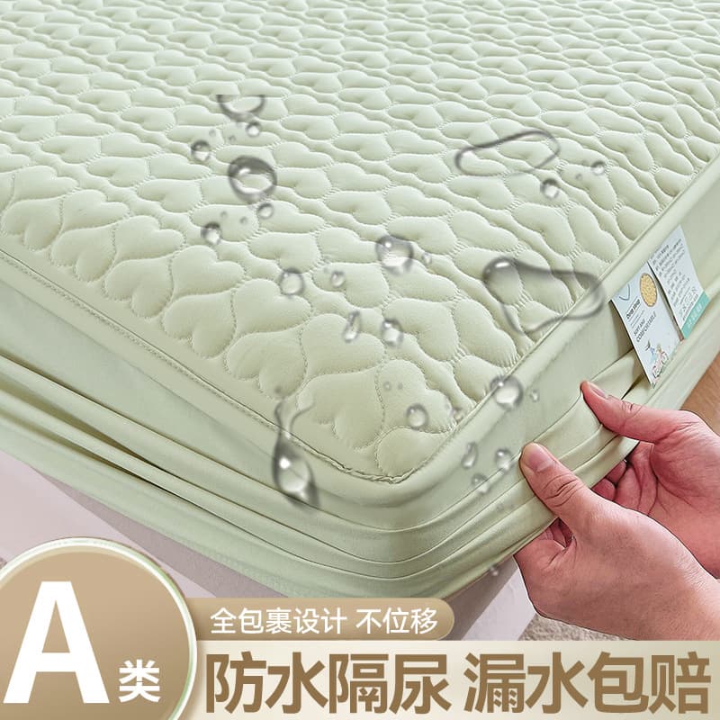 Class A Waterproof Urine-proof Padded Sheet Children's Cotton Sheet Bed Cover Simmons Mattress Protector Fitted Sheet