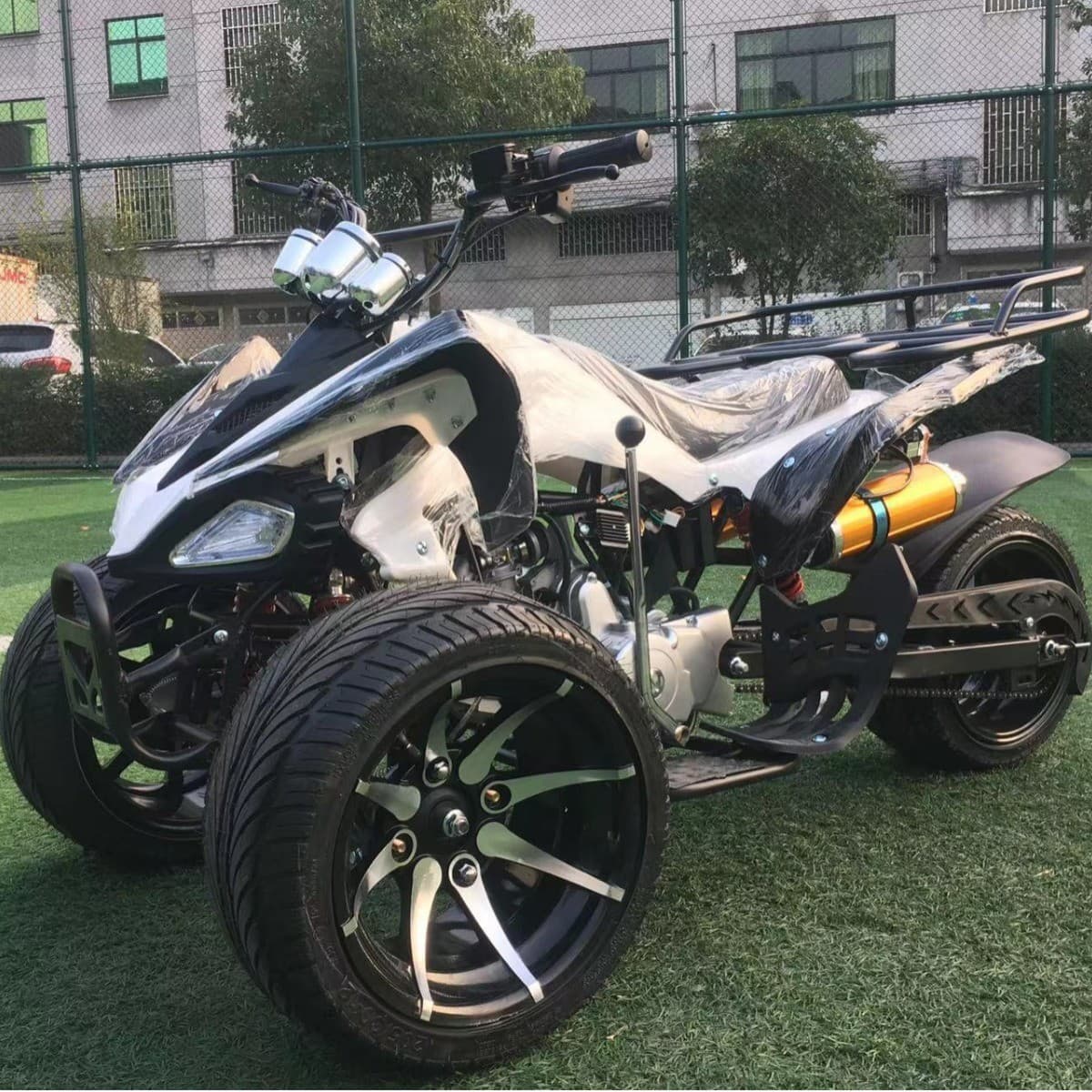 Trending Three-Wheeled Beach Buggy Reverse Trike ATV Horizontal Engine 125 Small Mars Off-Road Motorcycle Sand Motorcycle