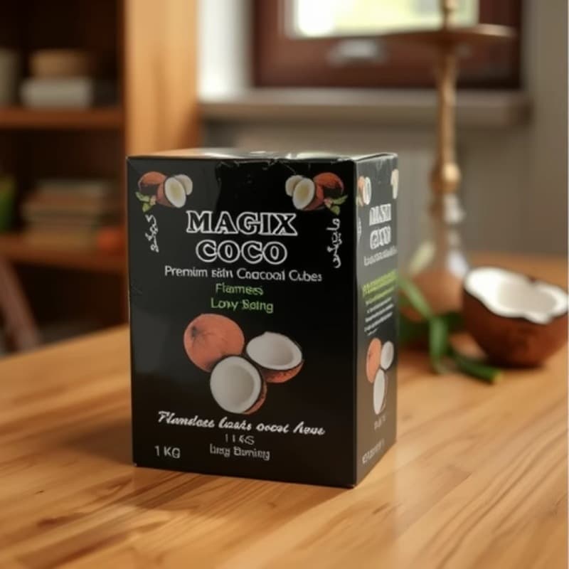 Coconut shell coal hookah charcoal - cross-border exclusive supply