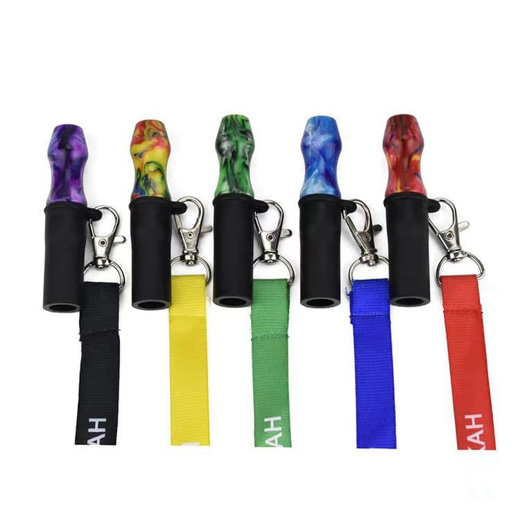 Hookah Accessories Manufacturer Resin Silicone Hookah Mouthpiece Reusable Shisha Hookah Mouthpiece