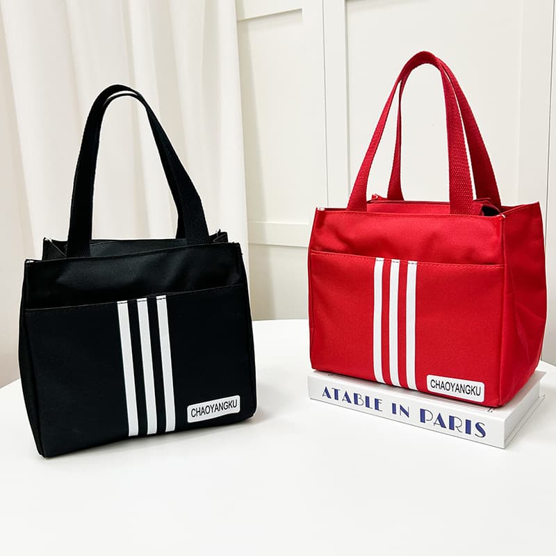 Cross-border popular women's bags, stylish lunch bags, Korean-style sporty handbags, office workers' lunch bags, student aluminum foil bags