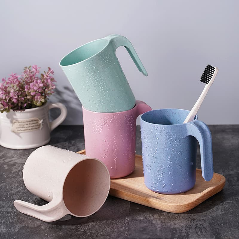Simple mouthwash cup, home brushing cup, Nordic tooth bucket set, creative cute tooth cup, couple toothbrush cup