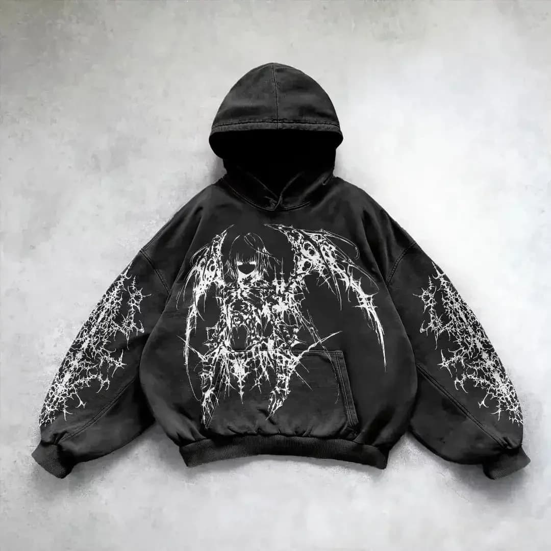 Cross-border Hoodie Pullover High Street Unisex 3D Printed Sweatshirt Versatile Top