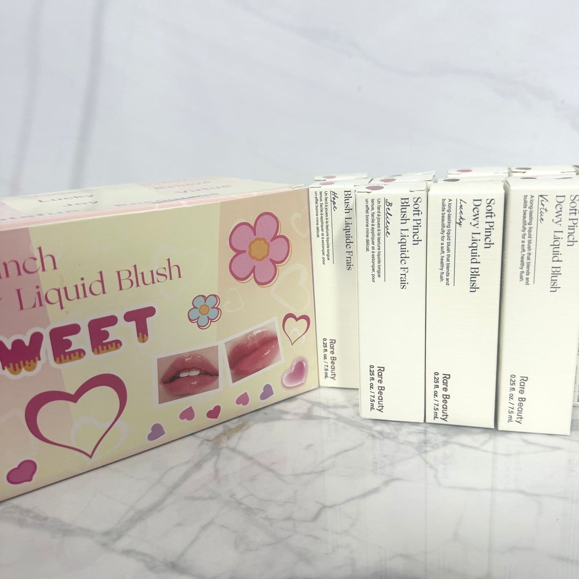 Cross-border spot Rare Beauty selena liquid blush 7.5ML lip glaze hot style Bliss
