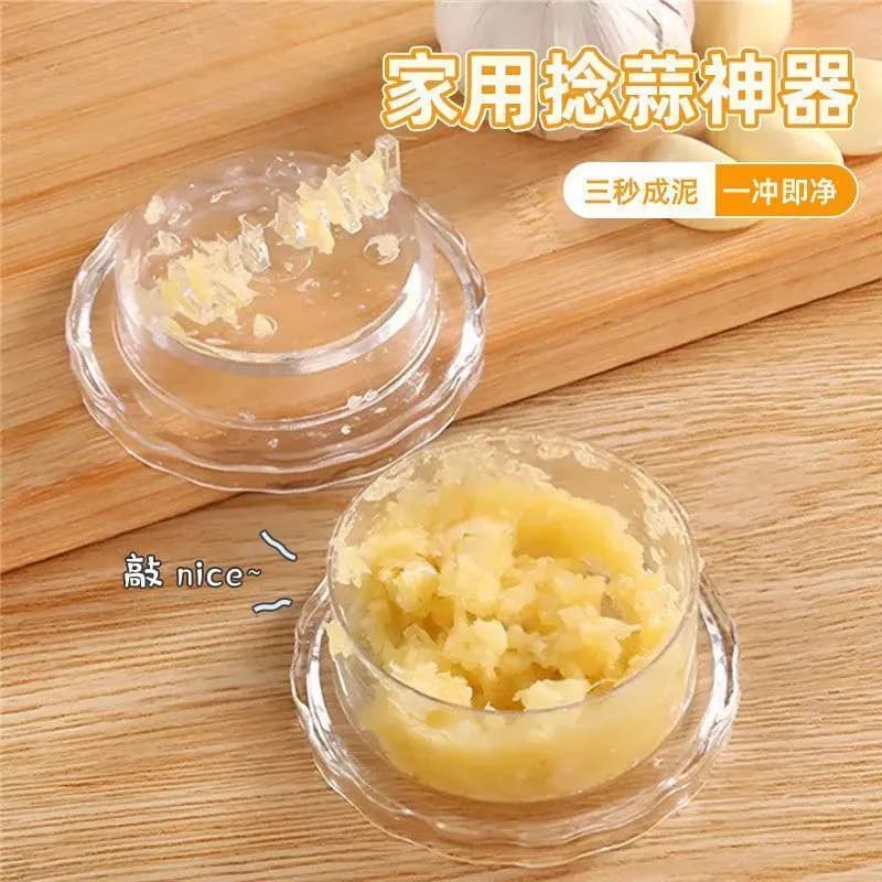 Household Garlic Press Box, Garlic Mincer, Ginger Grinder, Creative Kitchen Garlic Crusher