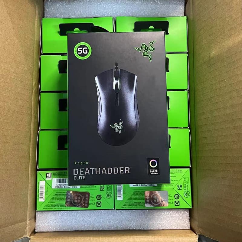 Foreign trade hot-selling genuine Thunder Viper Elite Edition computer USB ergonomic LOL wired gaming mouse