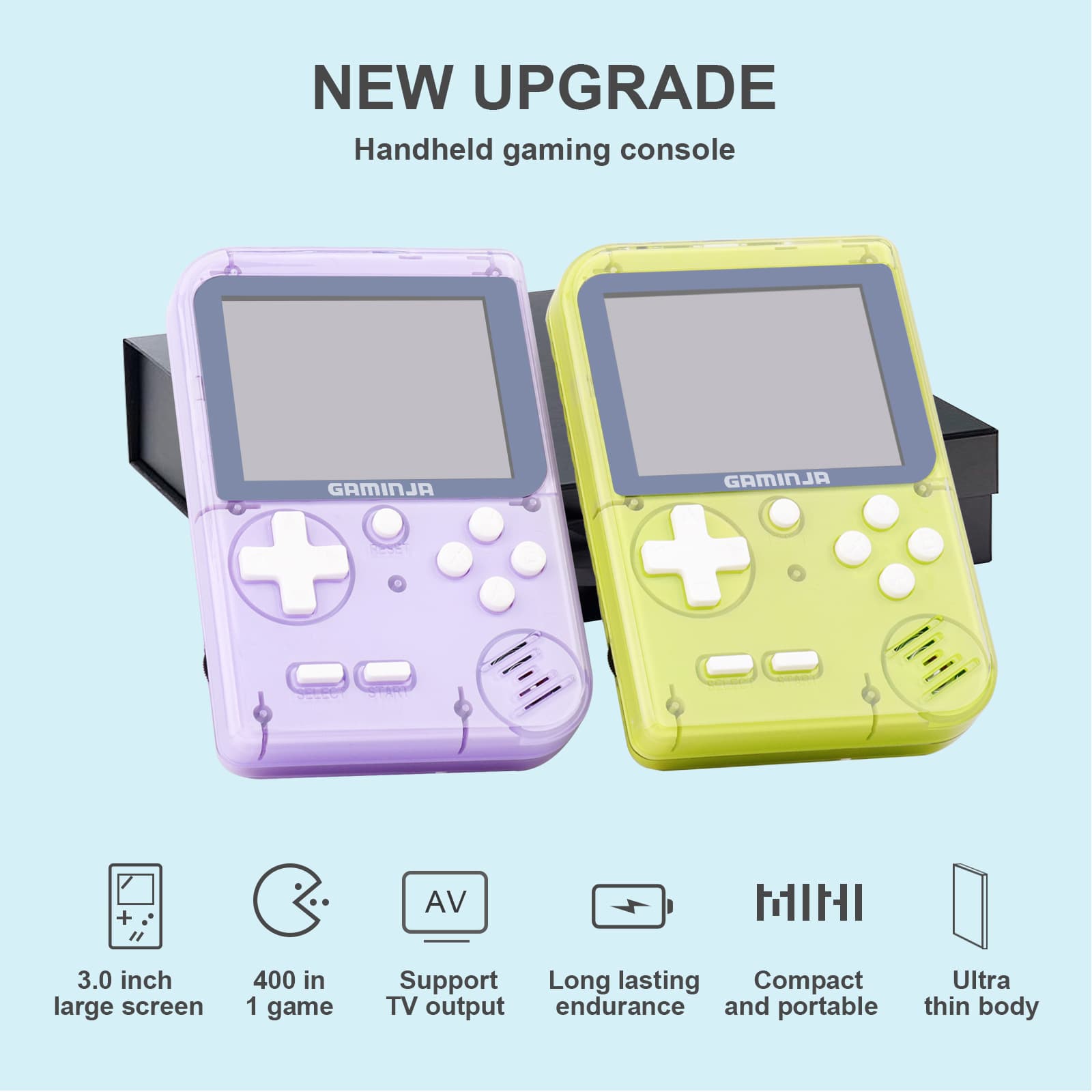 Factory Handheld Game Console Childhood Memories Mini Game Player Classic Retro Nostalgic Kids Gaming Device Gift
