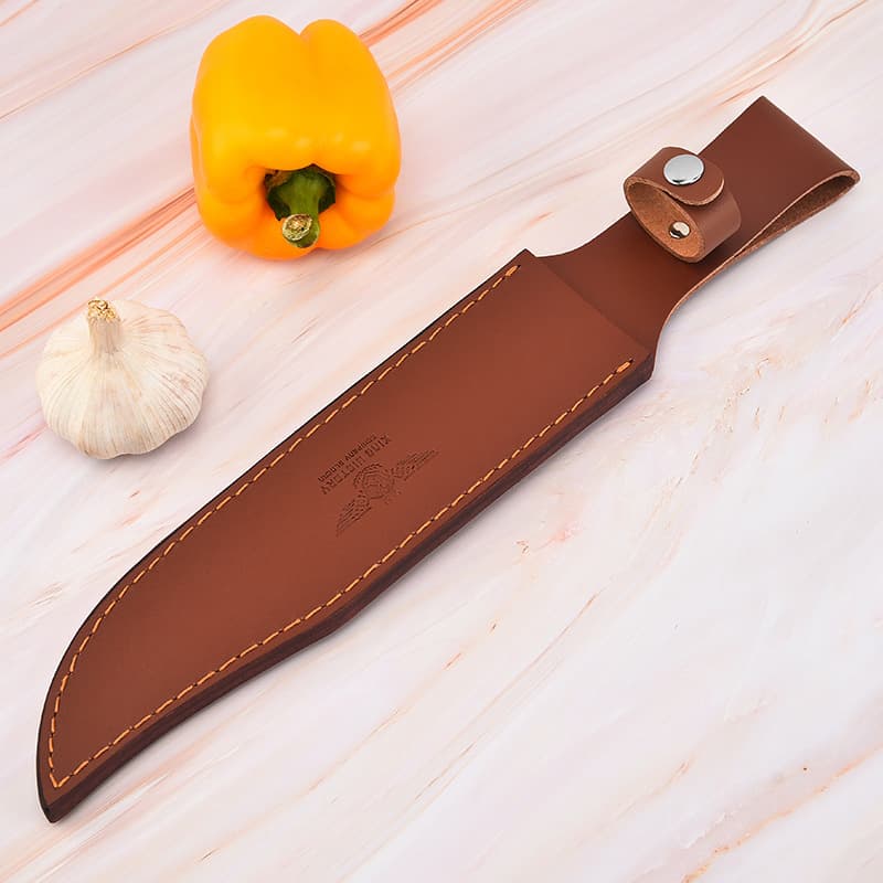Knife Sheath Outdoor Self-Defense Knife Sheath Straight Knife Leather Sheath Knife Sheath Small Knife Sheath Accessories Complete Set Straight Handle Knife