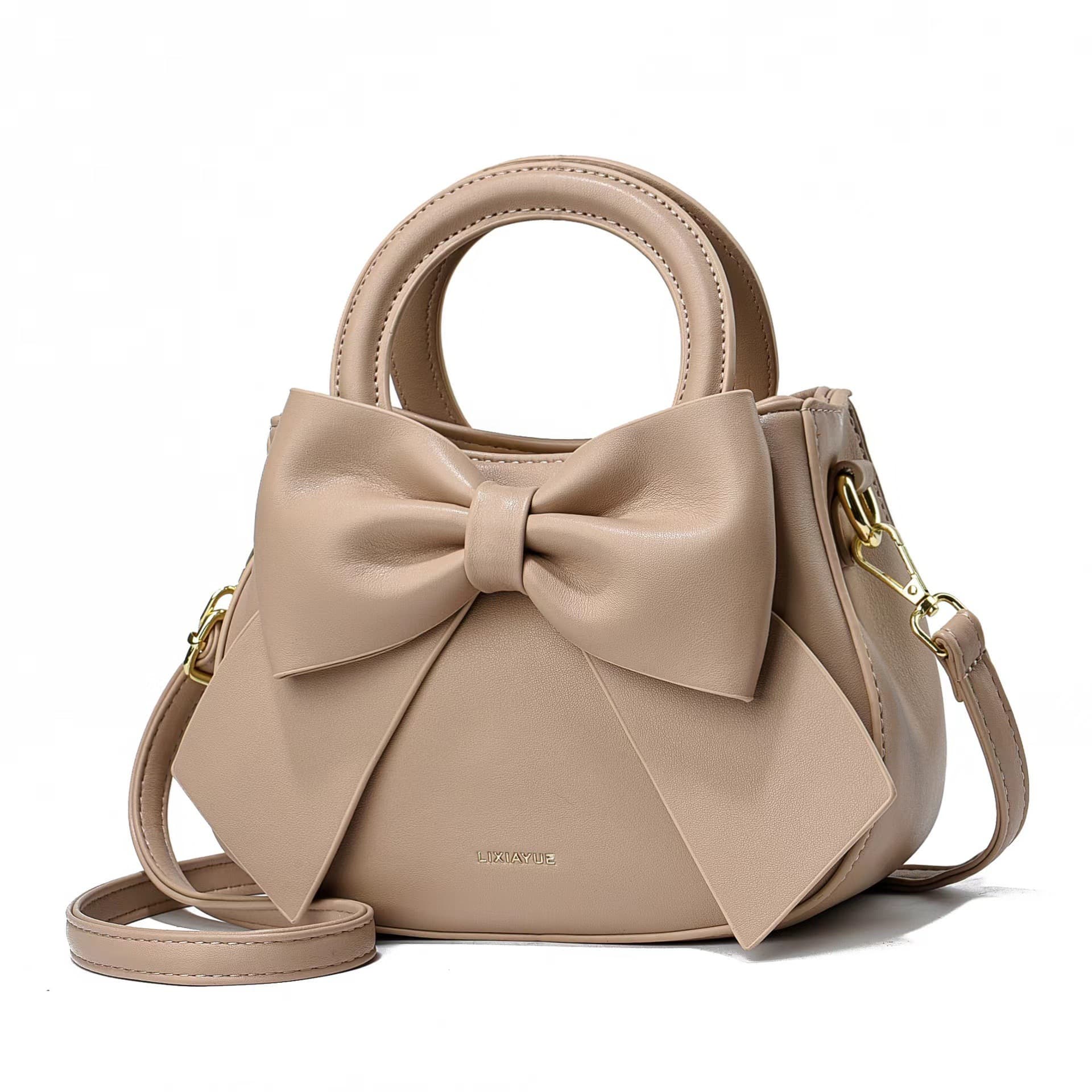 Taizhou Women's Bag Fashion Trend Versatile Bow Light Luxury Women's Handbag Shoulder Bag Crossbody Bag Bags