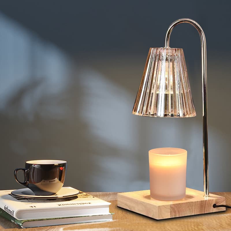 Amazon Cross-border Adjustable Height Aromatherapy Lamp Melting Candle Lamp Timer Dimming Table Home Atmosphere