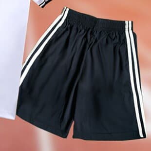 Primary School Uniform Set Summer Shorts Two Bars Pants White Top Campus Class T-Shirt Short Sleeve Summer