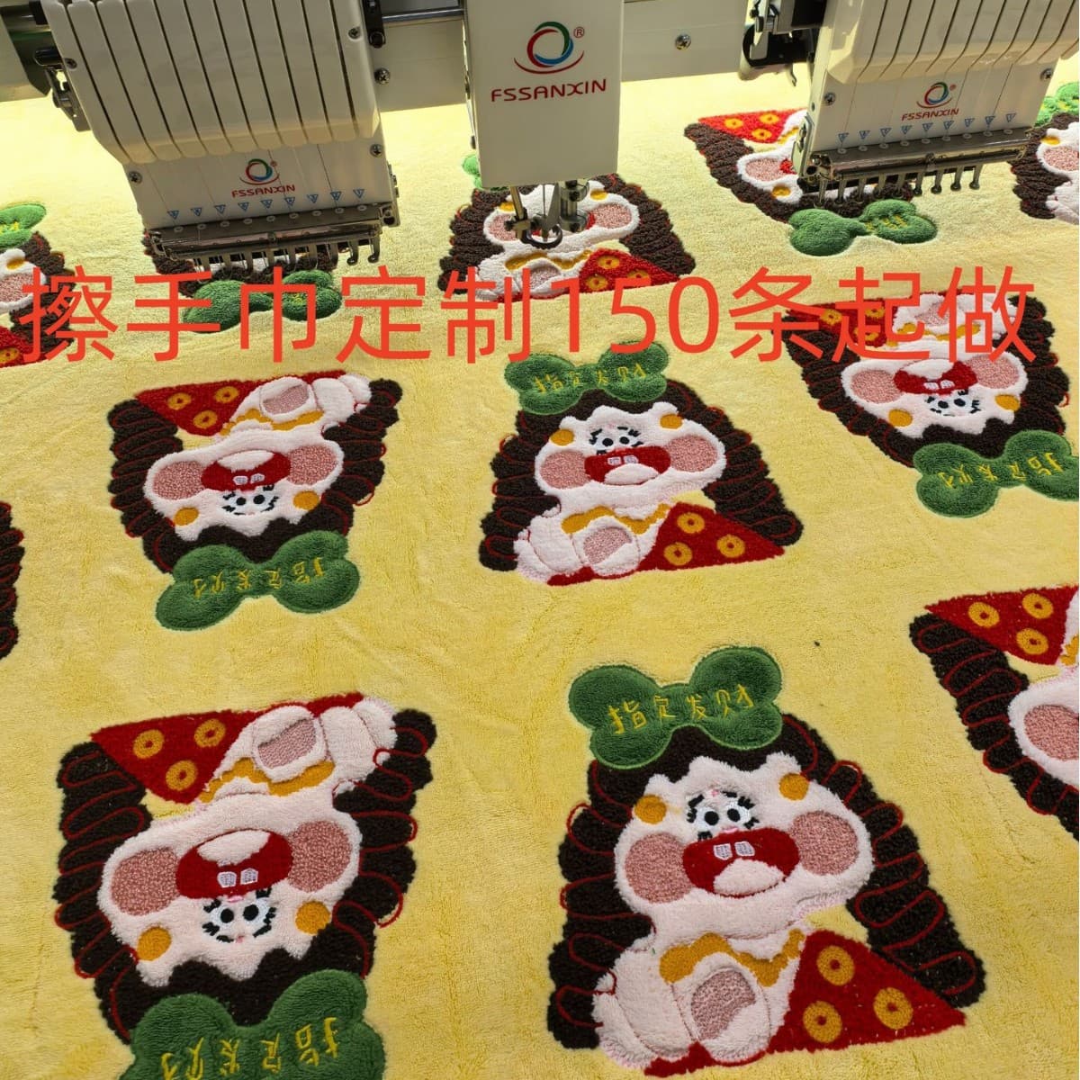 Custom Fruit Cartoon Hanging Absorbent Quick-Dry Cloth, Cross-border Coral Fleece Thickened Kitchen Handkerchief