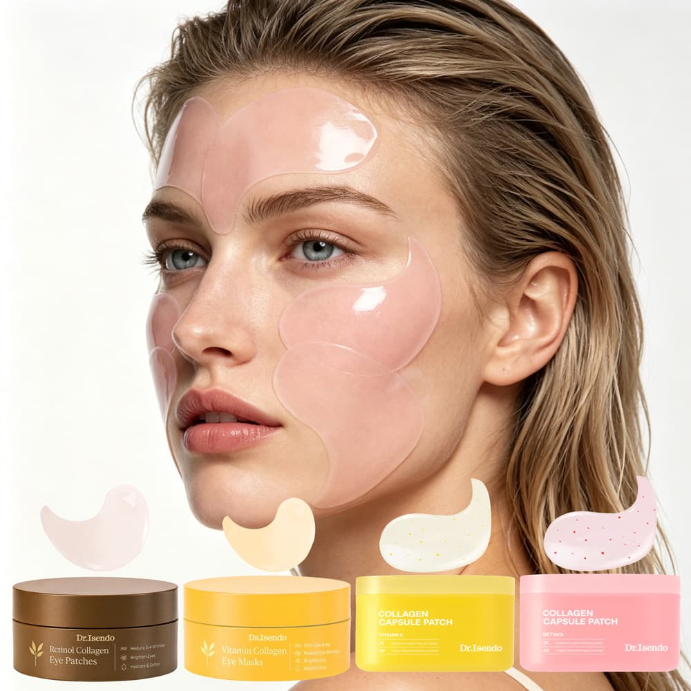 Retinol Collagen Eye Patches Square Round Collagen Eye Mask