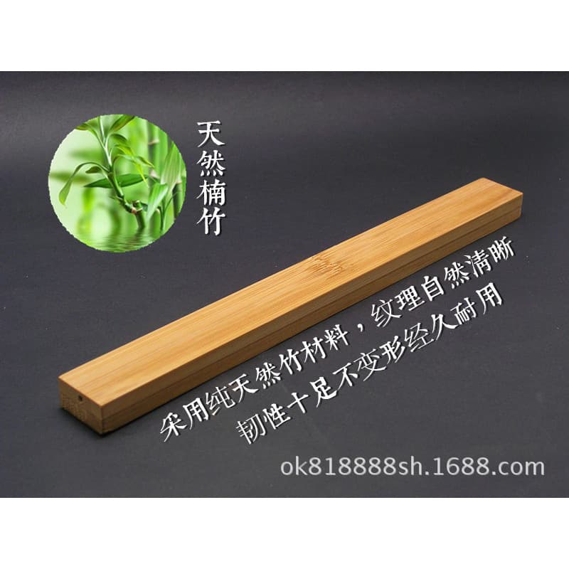 Laser Engraving Bamboo Incense Holder Carved Modern Simplicity Sandalwood Incense Burner Business Gift 22X2.2cm Regular Paint