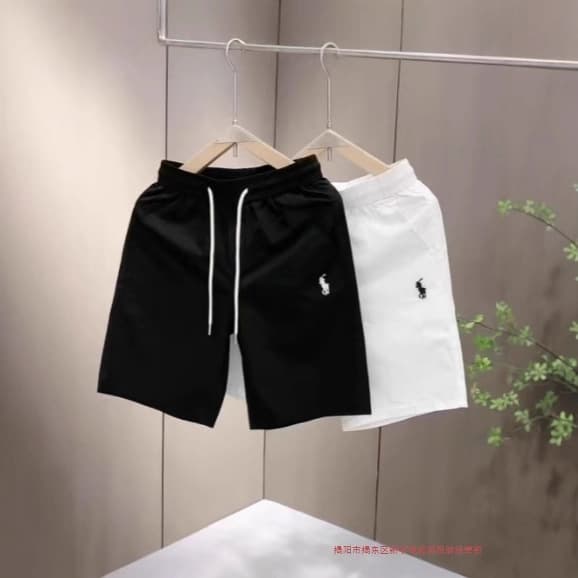 Source Factory Embroidered Men's Shorts Summer Thin Washed High-End Casual Five-Point Pants Light Luxury Ins Style