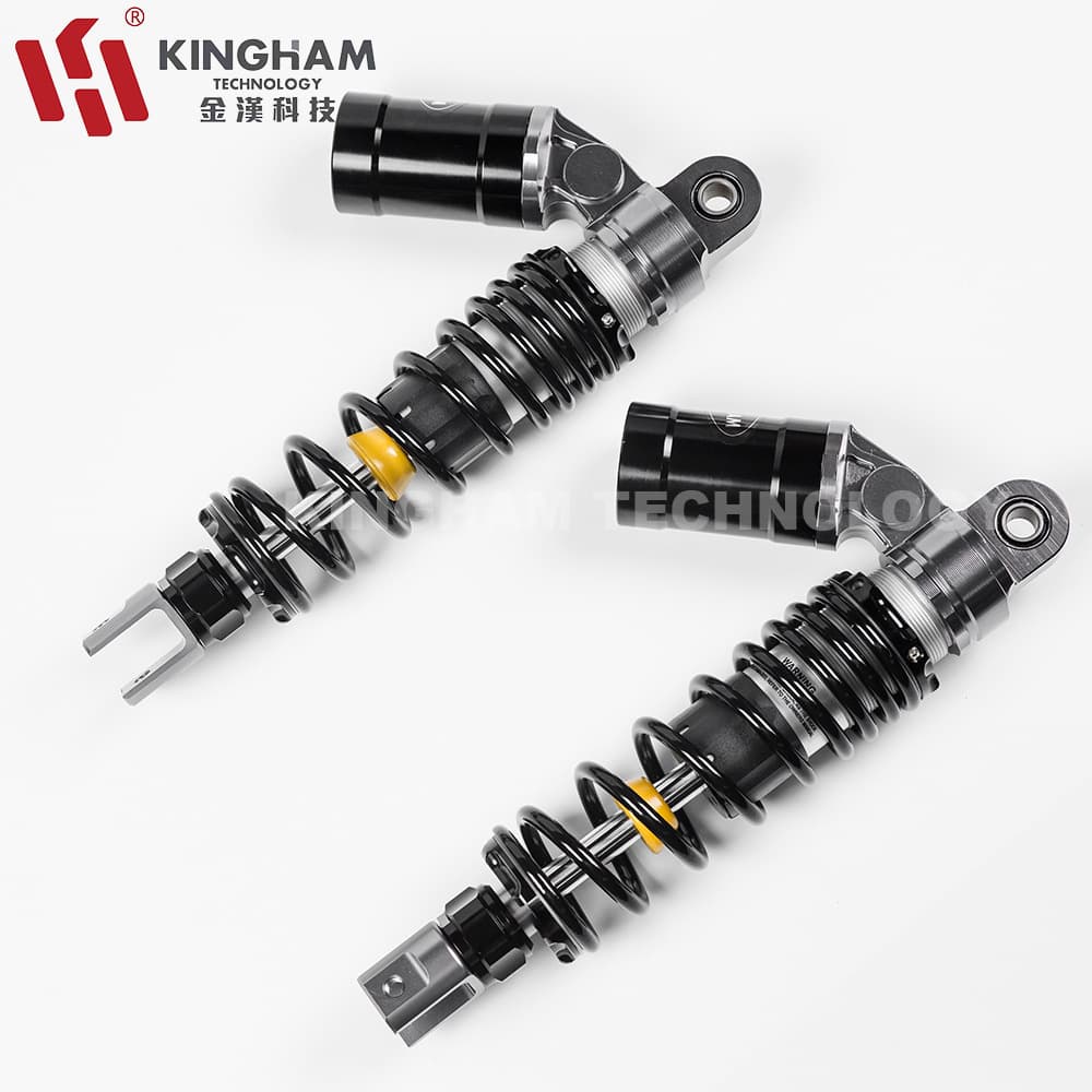 Damping Adjustable Rear Shock Absorber Nmax Rear Shock Absorber Neutral Motorcycle Restoration Parts with Gas Cylinder Factory Custom