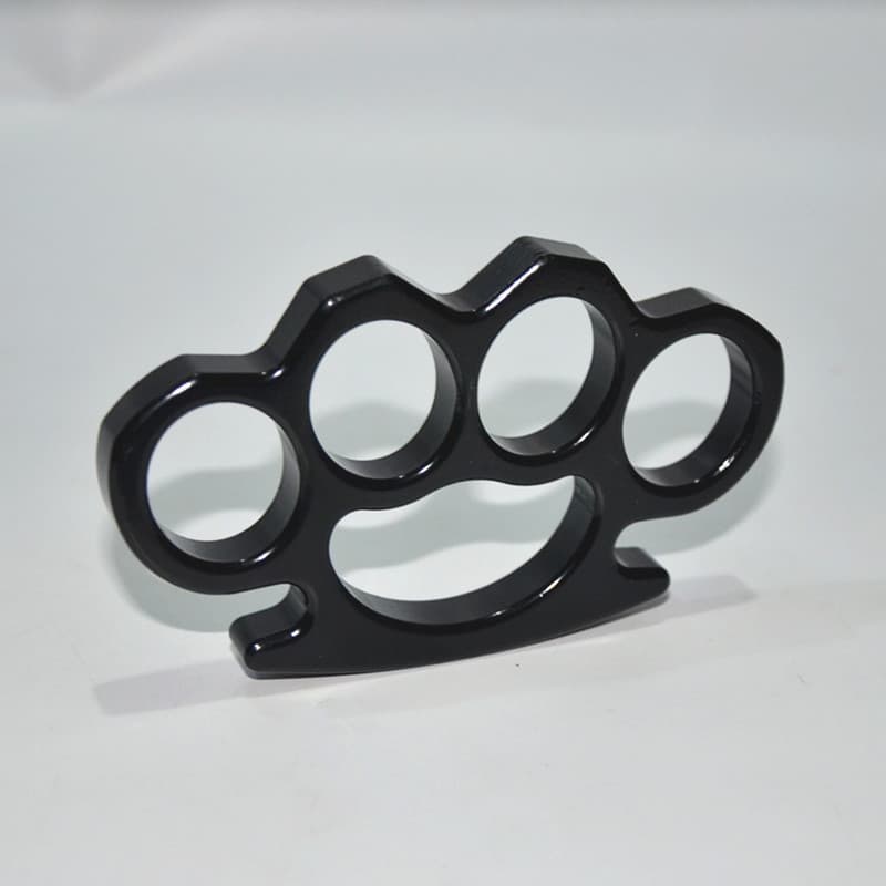 Oxford Pouch Portable Nylon Sleeve Compatible with Various Iron Four-Finger Knuckle Rings Finger Loop Nylon Case