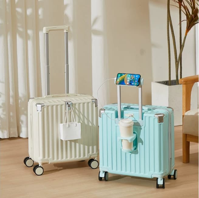 A19 Luggage Women 2026 New 18-inch Small Trolley Case Carry-on Travel Password Suitcase Men Thickened