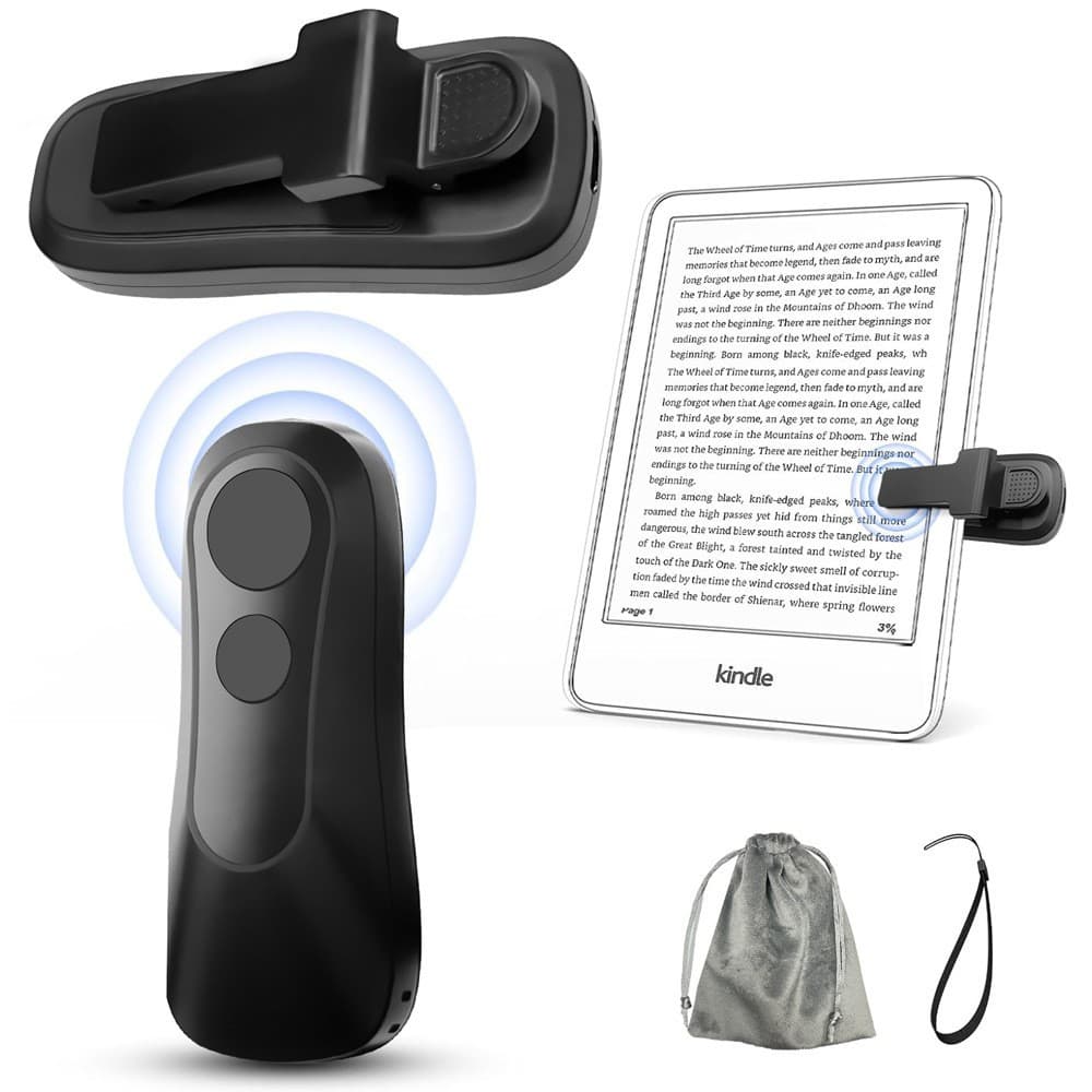 Amazon Wireless Smart Tablet Novel Page Turner Compatible with Kindle E-books, Universal Phone Selfie Controller
