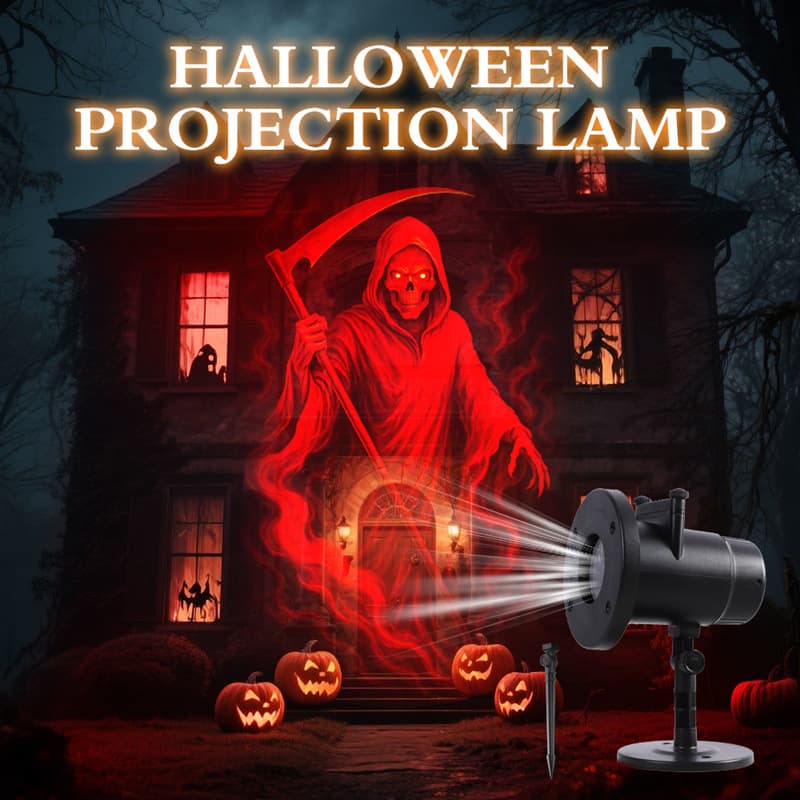 New Halloween Party Decoration Light Ghost Festival Special Light Outdoor Waterproof Ghost Decoration Courtyard Party Holiday Light