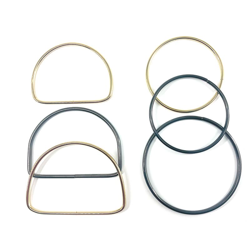 Wholesale in-stock bags for summer - metal ring D-ring handles and hardware accessories.