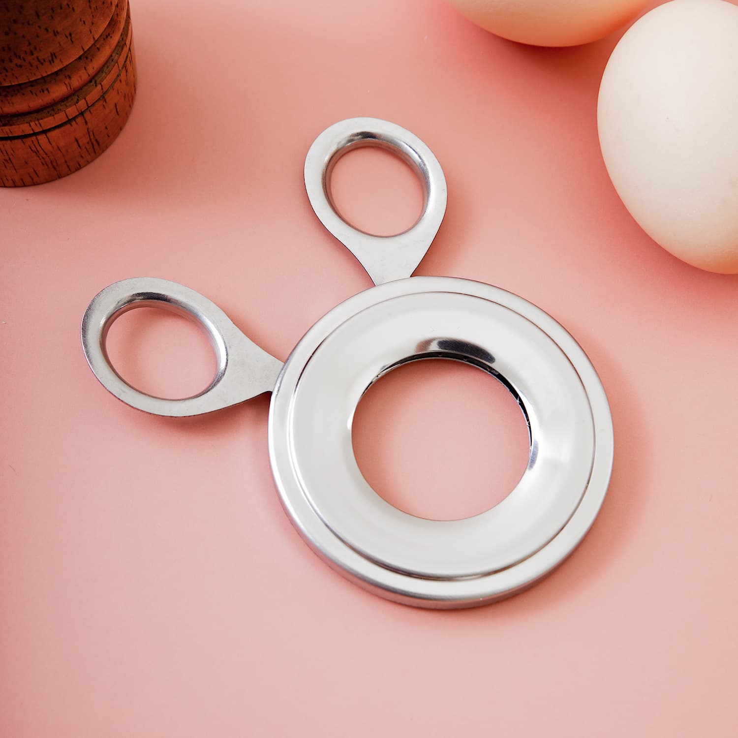 Stainless Steel Egg Opener Kitchen Tool for Opening Eggs Easy to Use Home Essential No Assembly Required Egg Crackers
