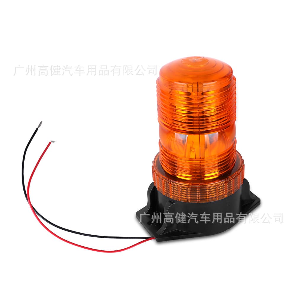 30LED Car Ceiling Flashing Warning Light, Traffic Construction Strobe Roof Light, Yellow Warning Strobe Flash Light