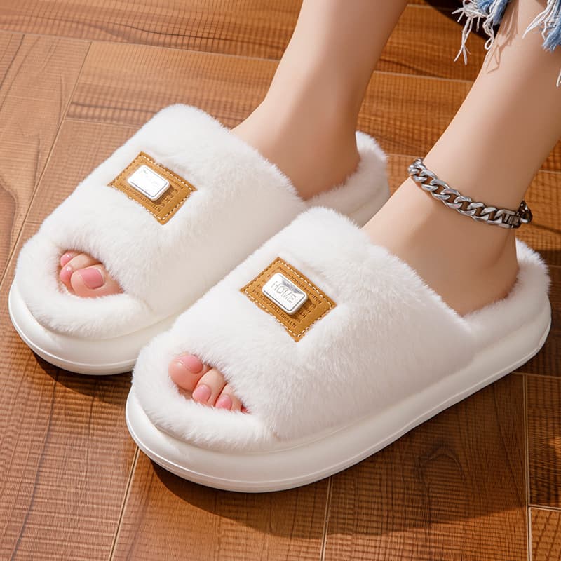 2026 New Four-Season Slippers Indoor Home Anti-Slip Breathable Comfort Thick Sole Floor Slippers Cotton Linen Slippers Women