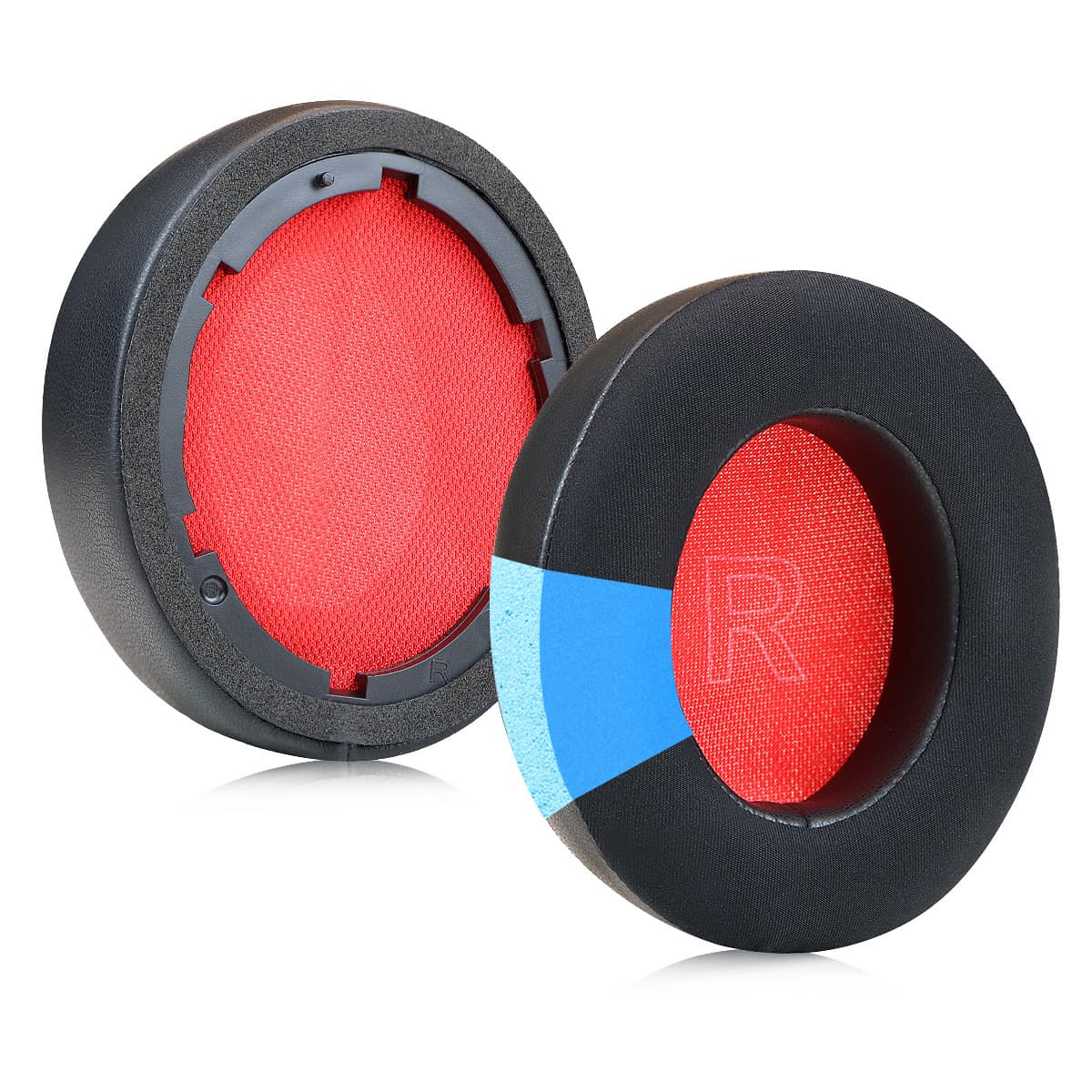 Compatible with Anker Soundcore Life Q10 Ice Gel Headphone Earpads Over-Ear Thick Sponge Cushions