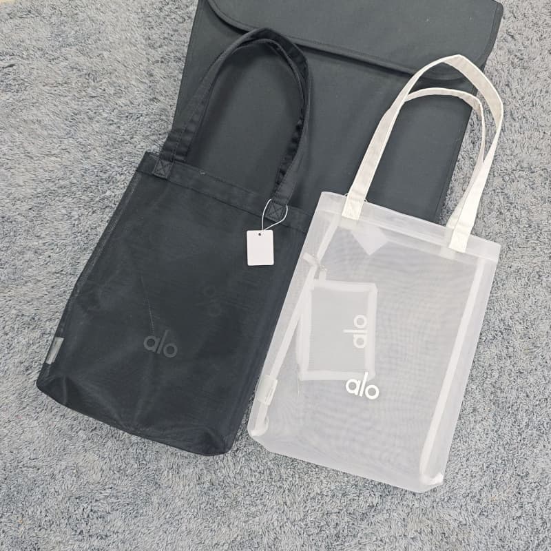 Mesh Bag Handbag Cross-Border Hot Selling Yoga Gym Tote Bag Shoulder Bag Beach Bag Transparent Bag Mother-Child Bag
